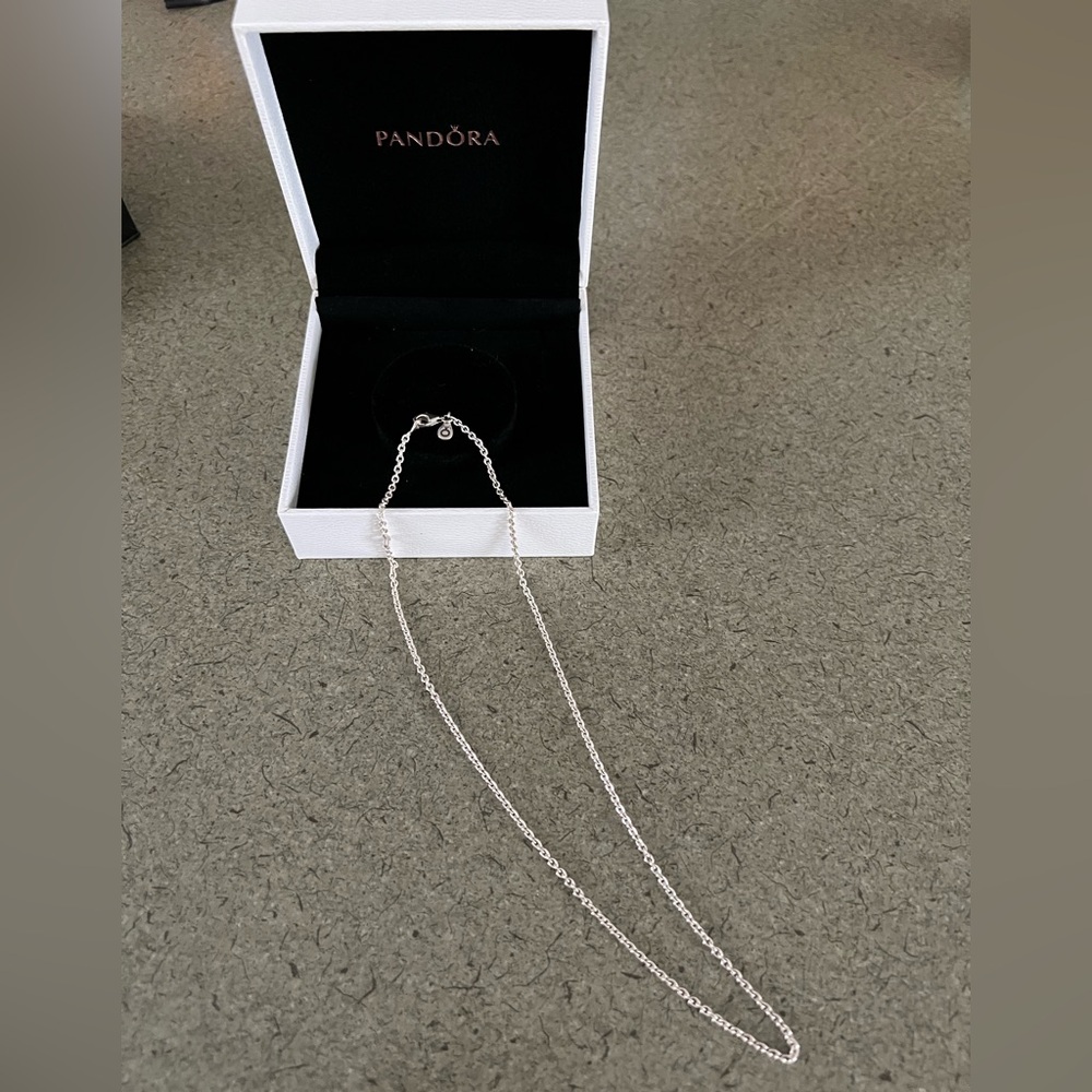 Pandora Silver Cable Chain Necklace